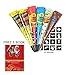 Kajiree Temporary tattoo stencil for paint, Henna, Jugua with 6 color White, Red, Blue, Black, Maroon, Natural Brown with free mehndi designs ebook
