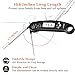 Digital Meat Thermometer - Latow Instant Read Meat Waterproof Thermometer w/ Backlit & Calibration Bottle Opener Function Long Probe Portable Thermometer for BBQ Indoor Outdoor Kitchen Oven