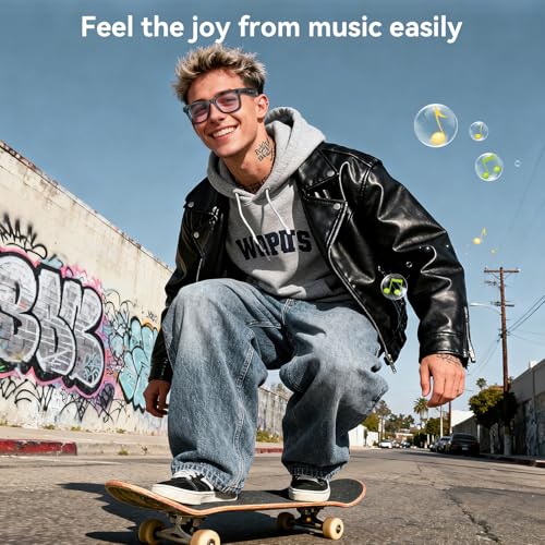 2026 Smart Glasses with Camera, 8mp Resolution Supporting 4K Video Recording, Photo/Video/Audio Recording, 410mah Battery, and Includes Ai Assistant, Ai Translation, and Bluetooth Calling.