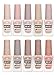 Gabrini - Nude Matte Nail Polish - 10 Color Set - 13ml / 0.44floz