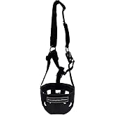 Horse Muzzle with Adjustable Straps,Durable,Breathable, Comfortable(L) | Prevents laminitis &amp; manages weight for daily grazing.Breathable;adjustable straps simple to fit.Soft nose pad stops rubbing.