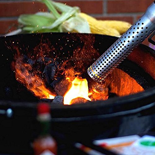 Electrical Lighter Fire Starter Lump Charcoal Big Green Egg Smoker