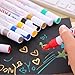 Metallic Markers Paint Pens-Medium Tip Metal Art Permanent Marker Set for Card Making, Photo Album, Painting Rocks, Black Paper, Glass, Wood, Mug, Plastic, Ceramics, DIY Craft (12 Pack)