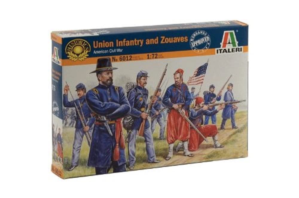 Italeri 510006012-1:72 Northern States Infantry and Zuaves