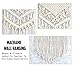 Macrame Woven Wall Hanging Wall Art - Rustic All Organic Wall Ornament - Boho Wall Decor - Perfect Interior Design for Home Workplace