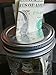 Galvanized Metal Coin Slot Bank Lid Insert for Mason, Ball, Canning Jars (6pack, Regular Mouth)