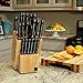 Ronco 20-Piece Cutlery & Block with Ronco Rocker