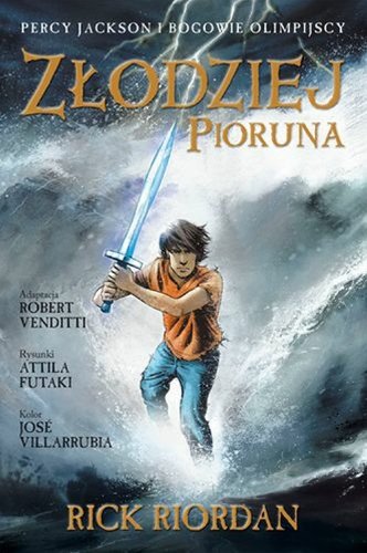 Zlodziej Pioruna Pery Jackson i Bogowie Komiks