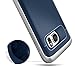 Galaxy S7 Case, Caseology [Wavelength Series] Slim Dual Layer Protective Textured Grip Corner Cushion Design for Samsung Galaxy S7 (2016) - Navy Blue/Silver