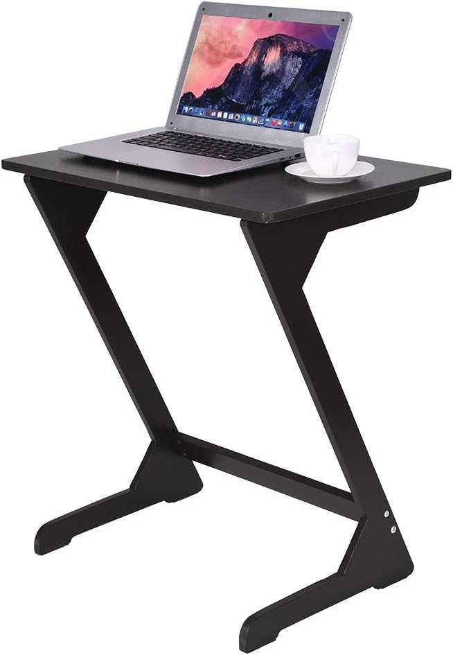 Office Desk All-Purpose Utility Table,Sit to Stand up Home Office Desk 60cm&times;40cm/23.6&times;15.7inch GraPefruiT Grew Desktop Comfortable Office Desk Comfortable Office Time, 2 Colors to be Choose. (Wood)