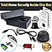 Mini Spy Camera with Wi-Fi – 35mm Wireless Hidden Camera, Home Security System, Nanny Cam – HD Wide Angle Camera with Loop Recording, Motion Detection, Night Vision + Memory Card Reader by Duddy-Cam