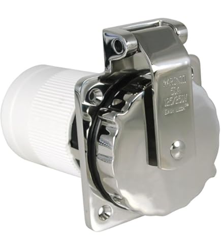 Eaton 8450N 50 Amp 250V 15-50 3-Pole/4-Wire Power Receptacle