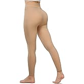 Fleece Lined Tights Footless Women Sheer Warm Pantyhose Leggings Toeless Fake Translucent Thermal Thick Winter No Feet Tights