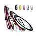 Perfect shopping 30 pcs Mixed Colors Nail Tape Stripe Decoration Sticker Hologram