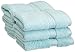 Superior Egyptian Cotton Pile Face Towel/Washcloth Set of 6, Ultra Soft Luxury Towels, Thick Plush Essentials, Absorbent Heavyweight, Guest Bath, Hotel, Spa, Home Bathroom, Shower Basics, Sea Foam