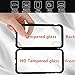 Fantasydao Compatible with Huawei Mate 20X [Magnetic Adsorption Case] Metal Frame [Clear Tempered Glass Back] 360° Bumper Slim Fit [Ultra-Thin] Lightweight Cover for Huawei Mate 20X(Silver)