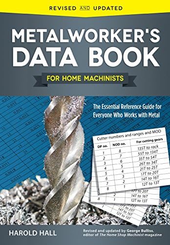 Metalworker's Data Book for Home Machinists: The Essential Reference Guide for Everyone Who Works with Metal