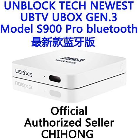 UNBLOCK Tech Newest Gen.3 S900 Pro BLUETOOTH version Smart TV Box 安博盒子第三代 UBOX Android 5.1 Interne IPTV Box, 8 Core CPU 16GB 4K Streaming Media Player 安博三代蓝牙版