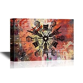 Snowflake with Rock Music Elements