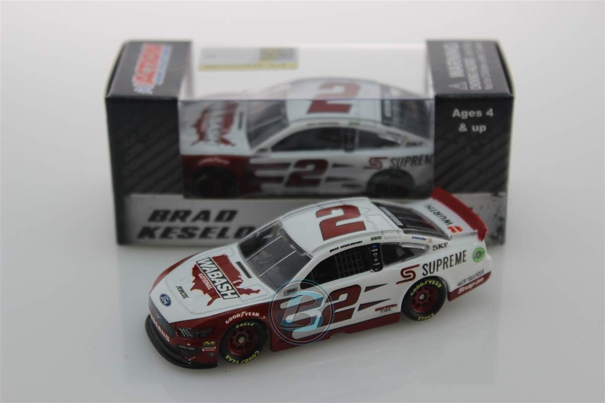 Lionel Racing, Brad Keselowski, Wabash National, 2019, Ford Mustang, NASCAR Diecast 1: 64 Scale