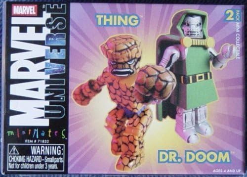 Marvel Minimates - Thing & Dr.Doom 2 pack by Minimates