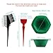 15pcs Hair Color Bowl and Brush Set, Segbeuaty Hair Coloring Highlighting Tools on Hair Dye, Rainbow Hair Color Mixing Bowls Brushes Comb for Dyed Hair, Omber Hair Dye or Art Paint Palatte