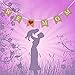 Mothers Day Decorations - We Love Mom Banner Garland - Happy Mothers Day - Mothers Day Gift