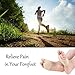 Metatarsal Pads - 2 Pairs of Fabric Metatarsal Sleeve with Forefoot Cushion Pad, Soft Foot Care Ball of Foot Cushions for Metatarsalgia Prevent Calluses Blisters M6-9 / W8-11 - Small