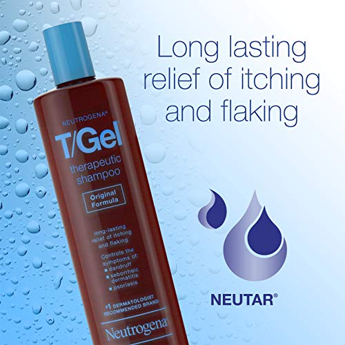 Neutrogena T Gel Therapeutic Shampoo Original Formula Anti Dandruff Treatment For Long Lasting Relief Of Itching And Flaking Scalp As A Result Of Psoriasis And Seborrheic Dermatitis 8 5 Fl Oz Pack Of 2 Pricepulse