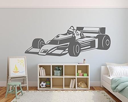 Wandtattoo fürs Kinderzimmer, 72445-120x47cm, ~ Rennauto, Sportwagen