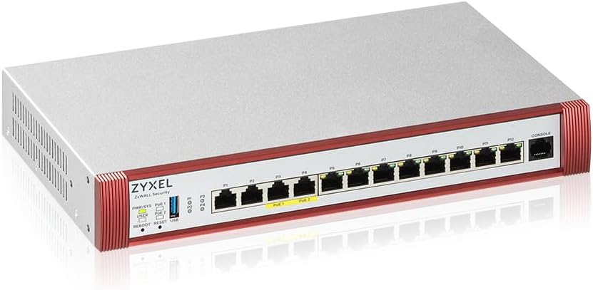 Zyxel USG FLEX500 H Series Firewall 2x2.5G PoE+ 8x1G USB Tech Support