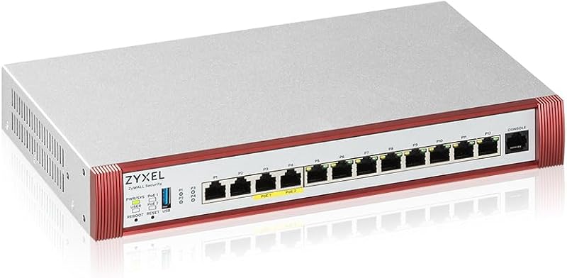 Zyxel USG FLEX500 H Series Firewall 2x2.5G PoE+ 8x1G USB Tech Support