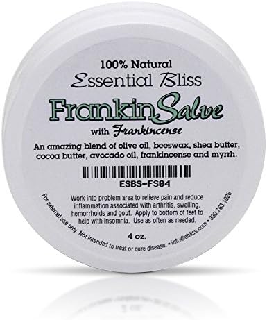 Frankin Salve 4 oz - All Natural Pain Relief Remedy for Arthritis and Other Joint Related Pains