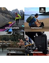 Maleta para cámara Pelican 1120, con espuma.