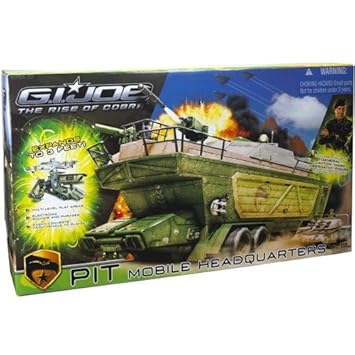 G I Joe Rise Of Cobra Pit Mobile Headquarters Vehicle Playset