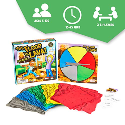 The Floor is Lava The Original Interactive Game for Kids and Adults