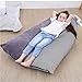 Large Stuffed Animal Storage Bean Bag Chair, Beanbag Cover Stuffed Lounge Chair Sofa for Kids and Adults, Premium Crystal Velvet Extra Soft and Comfortable