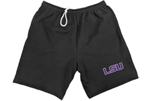 CAMPUS LAB Official Collegiate Mens Apparel Sweat Shorts Primary Logo Black Collection