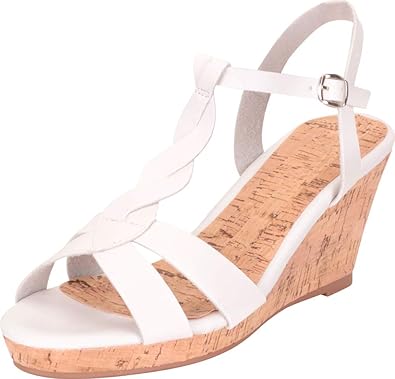 twisted t strap sandals