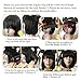 MORICHY Hair Toppers for Women Real Human Hair with Bangs Topper Hair Extensions Top Hair Pieces Topper for Thinning Hair Clip in Human Hair Wiglets