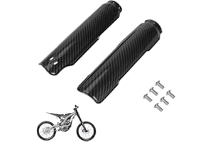 CYLEMOTO Fork Cover Guard Fender Imitation Carbon Fiber for Surron Sur Ron Light Bee X/S Electric Dirt Bike