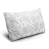 Nakital Pillows Tememorypedic For Sleeping Side Sleeper Memory Foam Pillow For Neck Pain Relief Organic Cervical Shredded Support Bed Pillow Insert,Chiropractic My Sleep Ergonomic Bamboo Pillow Queen
