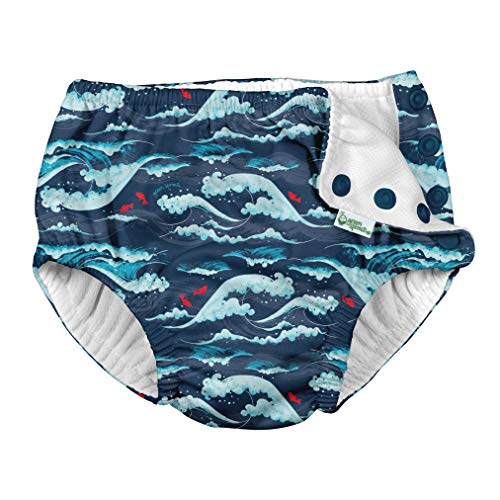 i Play Boys Reusable Absorbent Baby Swim Diapers