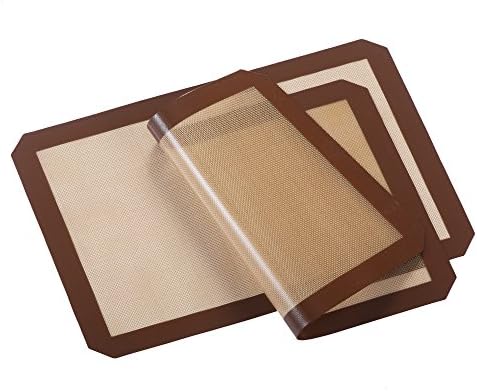 Lifeeasy Premium Silicone Baking Mat,Non Stick,Heat Resistant,Healthy Coking,Pack of 2