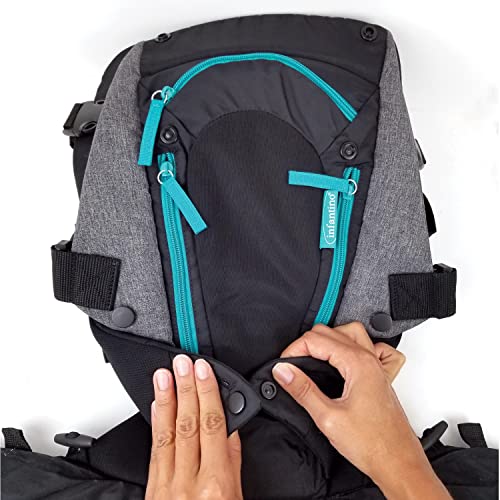 Infantino Carry On MultiPocket Carrier AllPositions, Black