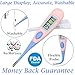 Digital Oral/Armpit/Rectal Thermometer. FDA Approved Amplim Baby/Newborn/Infants/Toddlers/Kids/Child/Adults Clinical Hospital Medical Grade Professional Fever Temperature Thermometer. Best Pink Blue