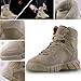 FREE SOLDIER Men's Tactical Boots 6 Inches Lightweight Breathable Military Boots for Hiking Work Boots
