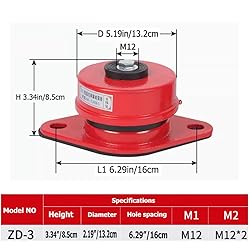 Heavy Duty Spring Vibration Isolator, Floor Mount