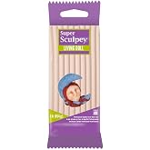 Sculpey Super Living Doll Clay, 1-Pound, Light | Professional Quality Oven-Bake Clay, Create Lifelike Figurines, Strong and Durable, #ZSLD3