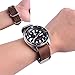 Ritche Genuine Leather NATO Strap 18mm 20mm 24mm Replacement Watch Band